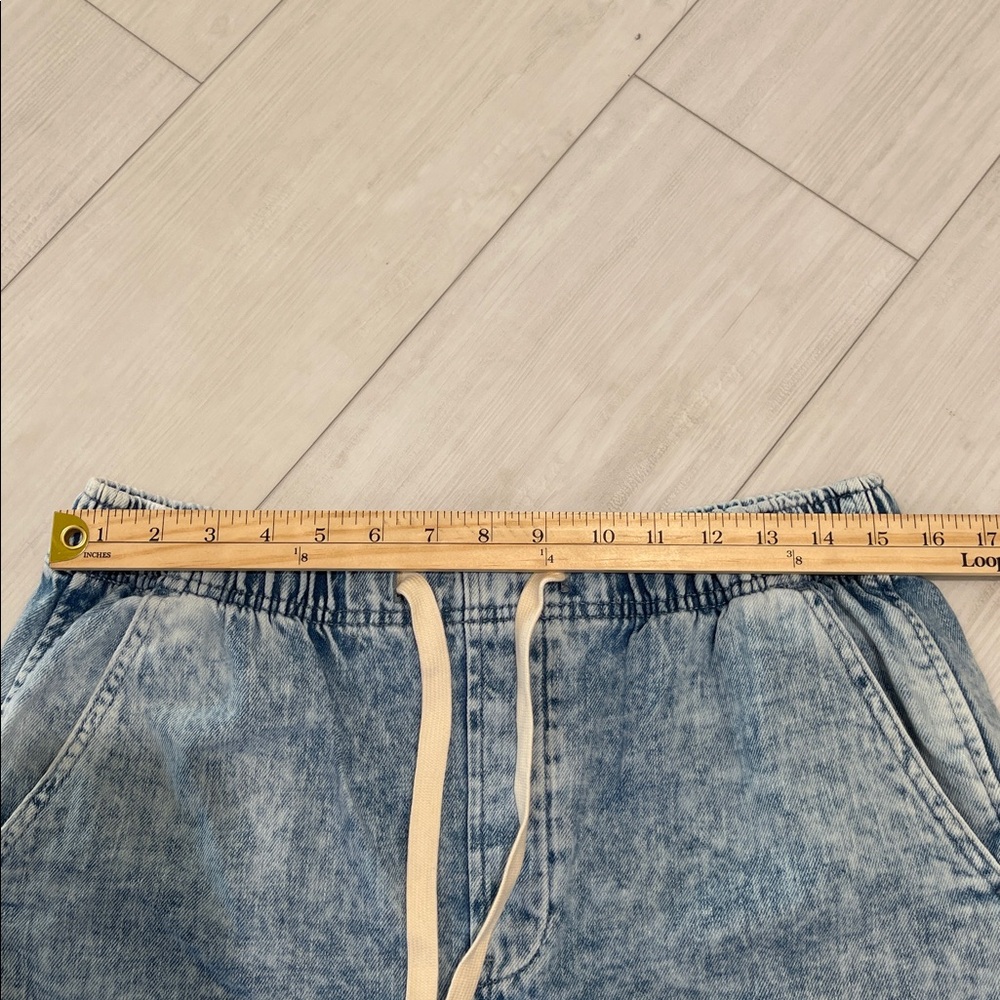 Gap Pull On Jean Shorts elastic waist - Picture 6 of 7